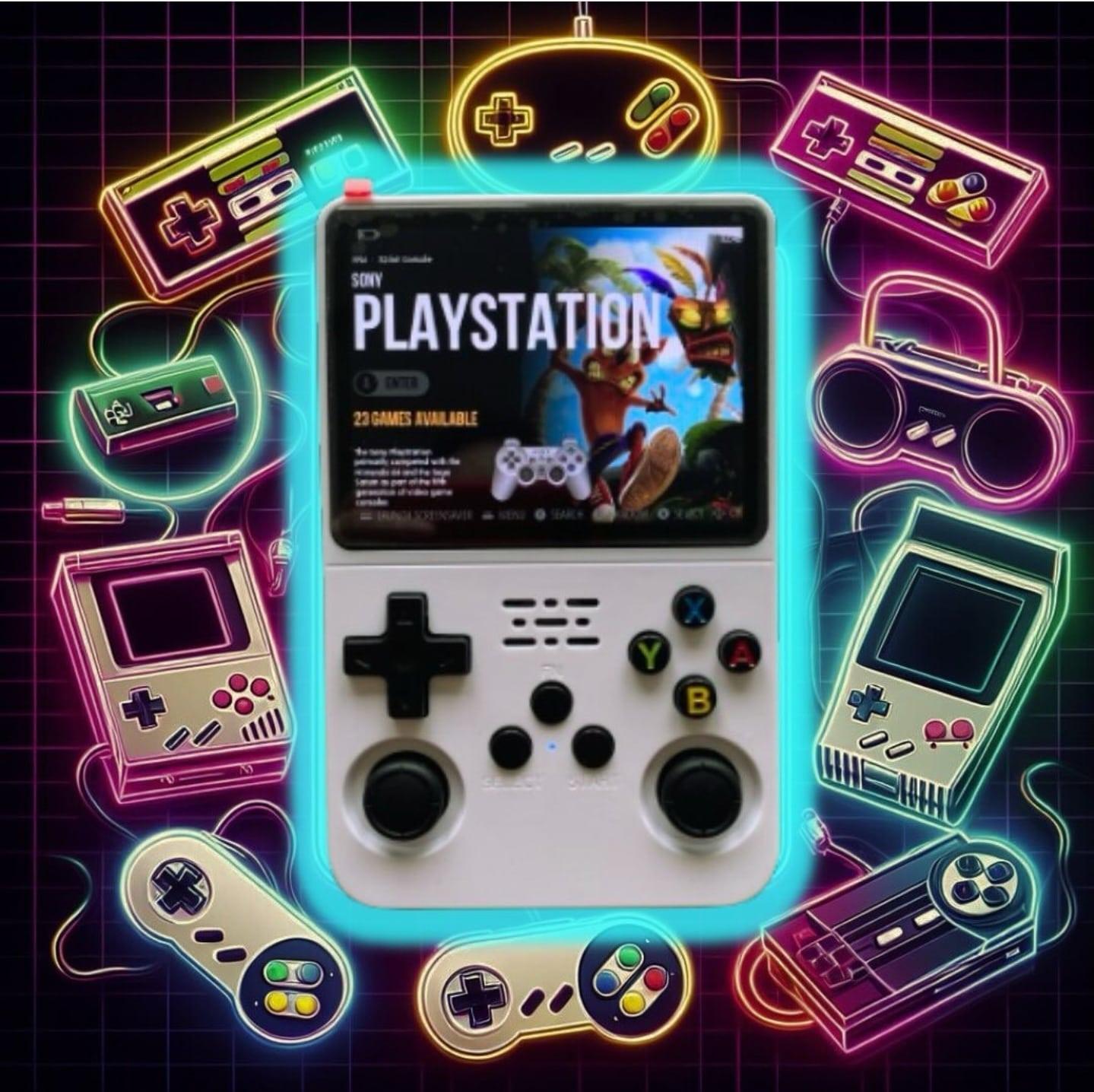 RetroVibe™ - Handheld Gaming Console