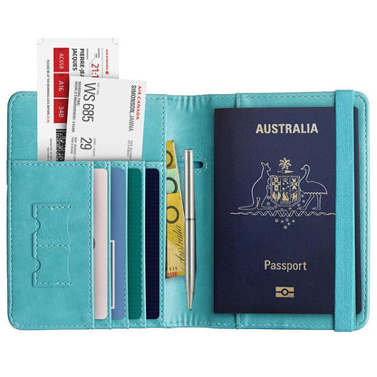 RFID Australian Passport Wallet - Wellness Buddy