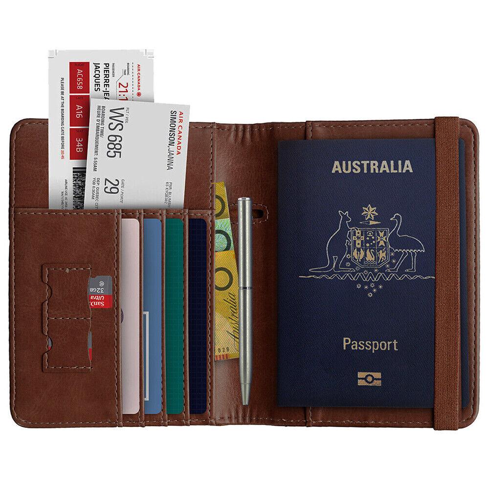 RFID Australian Passport Wallet - Wellness Buddy