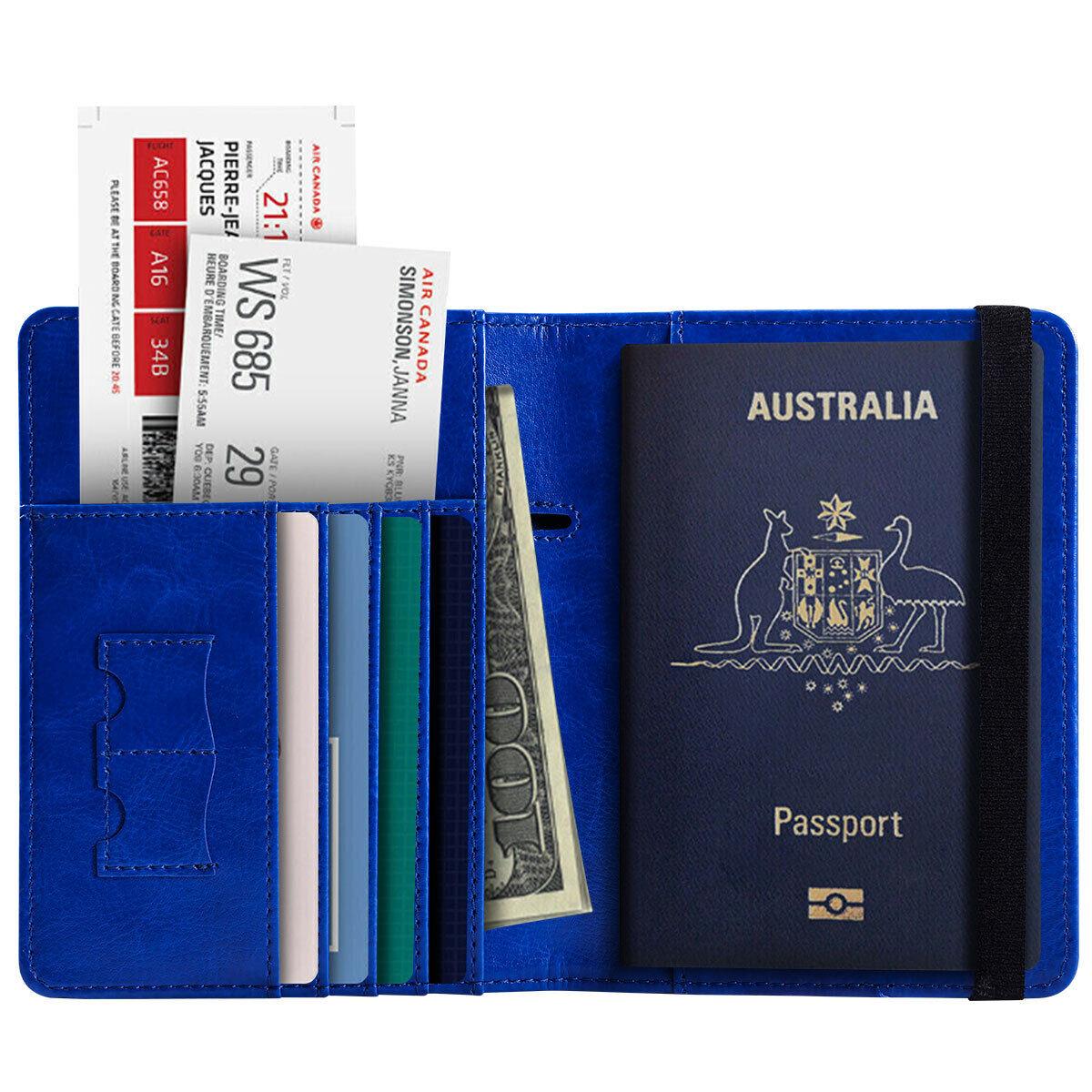 RFID Australian Passport Wallet - Wellness Buddy