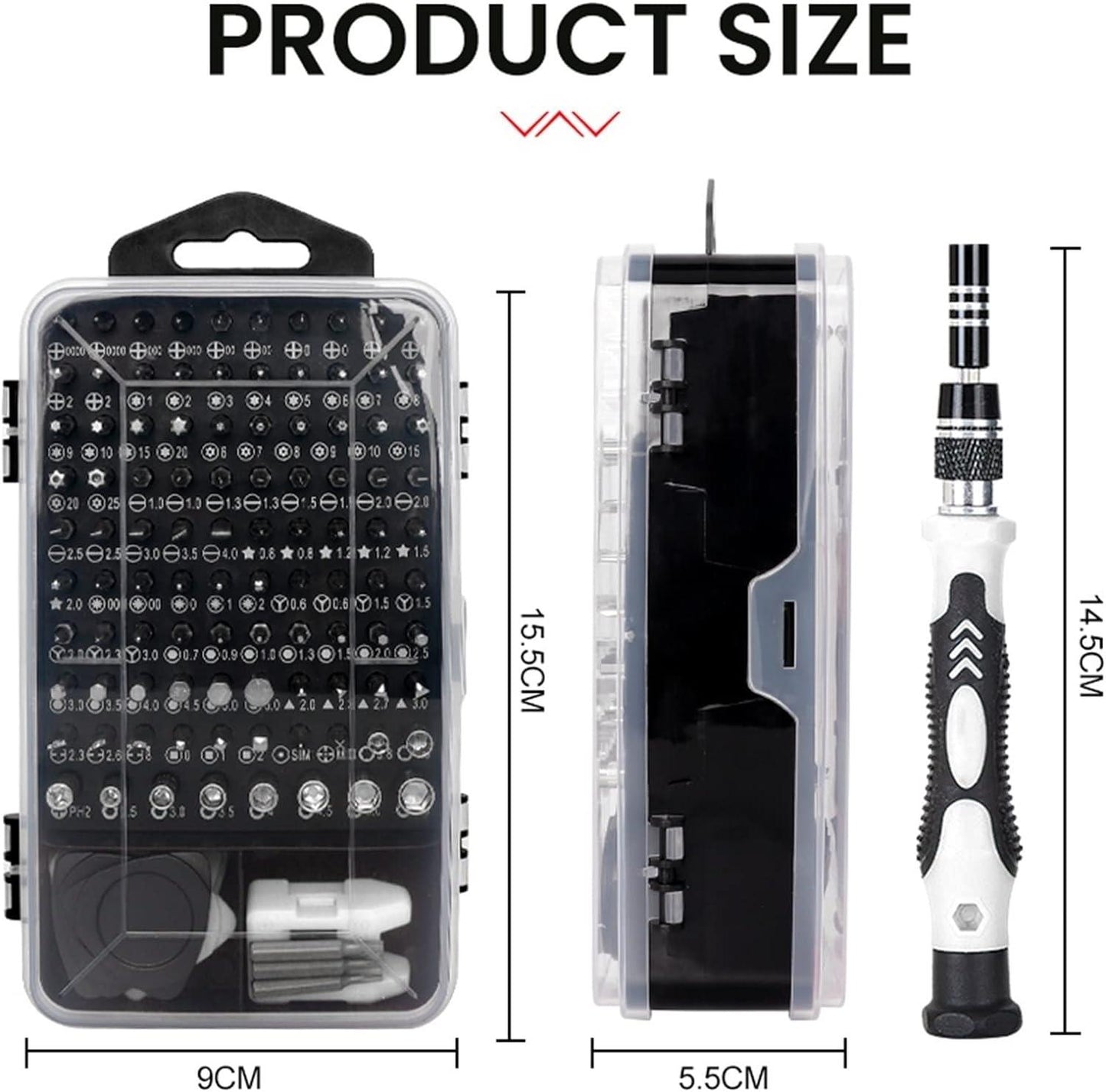 122 in 1 Screwdriver Precision Set