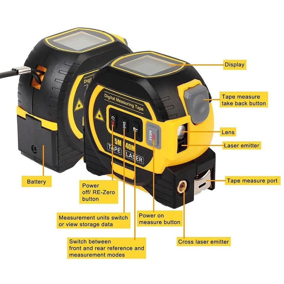 PrecisionMaster - Digital Measuring Tape