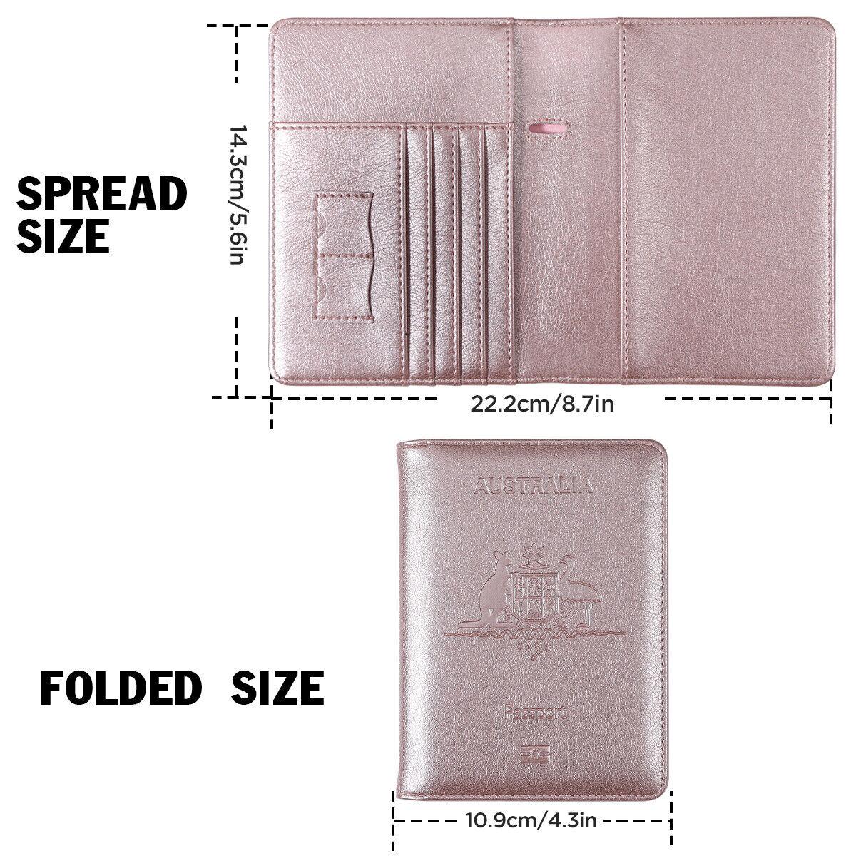 RFID Australian Passport Wallet - Wellness Buddy