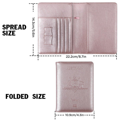 RFID Australian Passport Wallet - Wellness Buddy