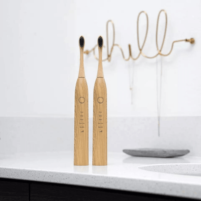 Bamboo Electric Toothbrush - Wellness Buddy