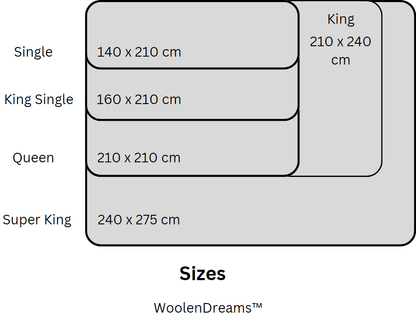 WoolenDreams™ - Australian Premium Wool Quilt - Wellness Buddy